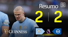 Premier League: Man City 2 - 2 Brighton (2024-2025)