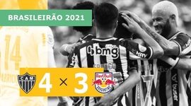 Brasileirão: Atlético-MG 4 - 3 RB Bragantino (2021)