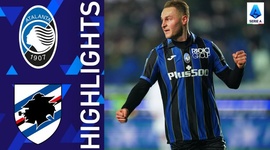 Serie A: Atalanta 4 - 0 Sampdoria (2021-2022)