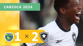 Campeonato Carioca: Sampaio Corrêa-RJ 1 - 2 Botafogo (2024)