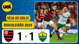 Brasileirão: Flamengo 1 - 1 Cuiabá (2024)