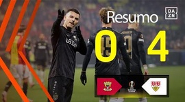 Liga Europa: Go Ahead Eagles 0 - 4 Estugarda (2025-2026)