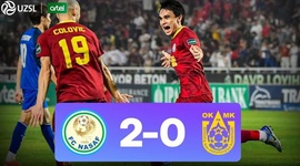 Super League: Nasaf Qarshi 2 - 0 FC AGMK (2024)