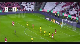 Liga Portugal Bwin: Benfica (2-0) Paços Ferreira, Golo Grimaldo, 75m (2021-2022)