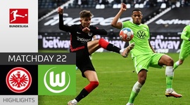 Bundesliga: Frankfurt 0 - 2 VfL Wolfsburg (2021-2022)