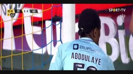 Liga Portugal Bwin: Estoril (1-0) Arouca, Golo Abdoulaye (p.b.), 6m (2021-2022)