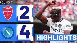 Serie A: Monza 2 - 4 Napoli (2023-2024)
