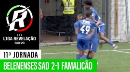 Liga Revelação: Belenenses SAD 2 - 1 Famalicão (2019-2020)