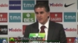 Carlos Queiroz: «Temos de marcar mais golos»