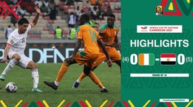 CAN: Costa do Marfim 4 - 5 g.p Egipto (2022)