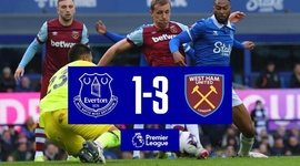 Premier League: Everton 1 - 3 West Ham (2023-2024)