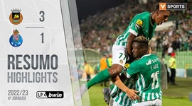 Liga Portugal Bwin: Rio Ave 3 - 1 FC Porto (2022-2023)