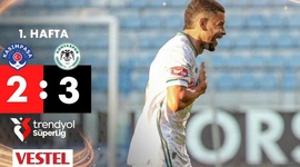 Super Ligi: Kasimpasa 2 - 3 Konyaspor (2024-2025)