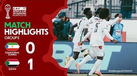 CAN: Guiné Equatorial 0 - 1 Sudão (2025)