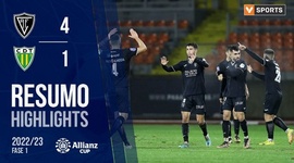 Allianz Cup: Ac. Viseu 4 - 1 Tondela (2022-2023)