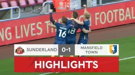 FA Cup: Sunderland 0 - 1 Mansfield Town (2021-2022)