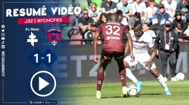 Ligue 1: Metz 1 - 1 Clermont Foot (2021-2022)