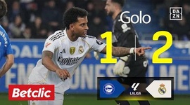 La Liga: Alavés vs Real Madrid, Golo 1-2 Rodrygo (2025-2026)