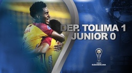 Copa Sudamericana: Tolima 1 - 0 Atlético Junior (2023)