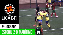 Liga de Futebol Feminino BPI: Estoril 2 - 0 Marítimo (2019-2020)