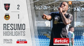 Liga Portugal Betclic: Casa Pia 2 - 1 Rio Ave (2024-2025)