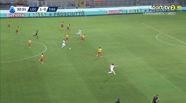 Serie A: Lecce vs Cagliari, Golo 1-1 Belotti (2025-2026)