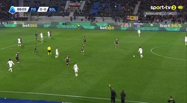 Serie A: Pisa vs Bologna, Golo 0-1 J. Odgaard (2025-2026)