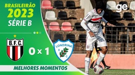 Série B: Botafogo-SP 0 - 1 Londrina (2023)