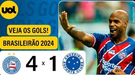 Brasileirão: Bahia 4 - 1 Cruzeiro (2024)