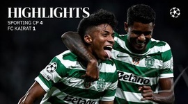 Liga Campeões: Sporting 4 - 1 FK Kairat (2025-2026)
