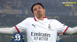 Serie A: Verona vs Milan, Golo 0-1 T. Reijnders (2024-2025)