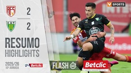 Liga Portugal Betclic: AVS SAD 2 - 2 Tondela (2025-2026)
