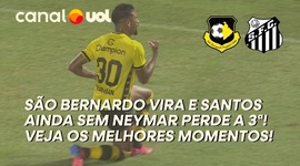 Campeonato Paulista: São Bernardo 3 - 1 Santos (2025)