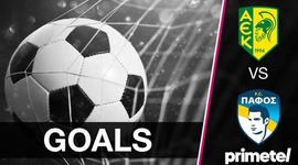 First Division: AEK Larnaca vs Paphos FC, Golo 1-0 (2023-2024)