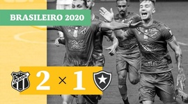 Brasileirão: Ceará 2 - 1 Botafogo (2020)