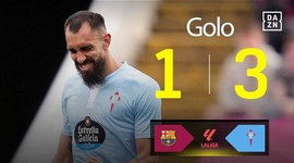 La Liga: Barcelona vs Celta de Vigo, Golo 1-3 Borja Iglesias (2024-2025)