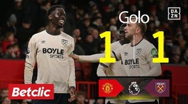 Premier League: Man Utd vs West Ham, Golo 1-1 Magassa (2025-2026)