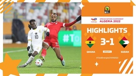 CHAN: Gana 3 - 1 Sudão (2022)