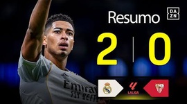 La Liga: Real Madrid 2 - 0 Sevilla (2025-2026)