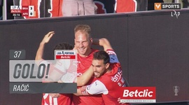 Liga Portugal Betclic: Sp. Braga vs AVS SAD, Golo 3-0 Račić (2024-2025)