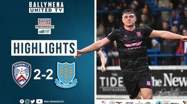 Premiership: Coleraine FC 2 - 2 Ballymena Utd (2024-2025)