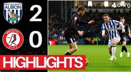 Championship: WBA 2 - 0 Bristol City (2024-2025)