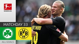 Bundesliga: SpVgg Greuther 1 - 3 Dortmund (2021-2022)