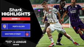 A-League: Perth Glory 1 - 2 Western Sydney (2024-2025)