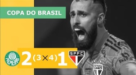Copa do Brasil: Palmeiras 3 - 4 g.p São Paulo (2022)