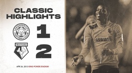 Championship: Leicester 1 - 2 Watford (2012-2013)