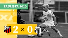 Campeonato Paulista: Ituano 2 - 0 Santos (2020)