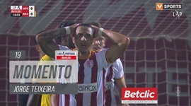 Liga Portugal Betclic: AVS SAD vs Sp. Braga, Jogada Jorge Teixeira, 19' (2024-2025)