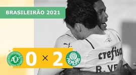Brasileirão: Chapecoense 0 - 2 Palmeiras (2021)