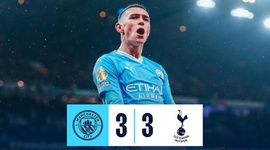 Premier League: Man City 3 - 3 Tottenham (2023-2024)